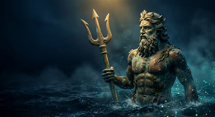 Spieloberfläche mit ozeanischem blauem Hintergrund